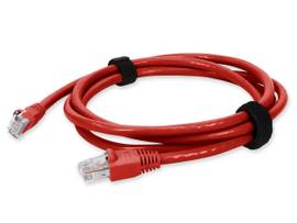 ADD-ON 10FT RJ-45 M/M CAT6 RED PVC PATCH CBL