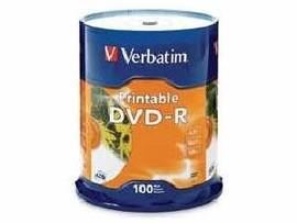 DVD-R 4.7GB 16X  VRB-95153 X 4 WHT