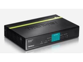TRENDNET 8-PORT (4 10/100, 4 POE) POE SWITCH