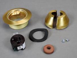 LEGRAND-WIREMOLD SRV FTG-20A SGL RECEPT-BR