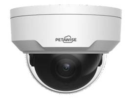 PETAWISE 4MP VANDAL-RESISTANT NETWORK IR FIXED DOME CAMERA