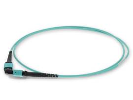 AddOn 8m MPO (Female) to MPO (Female) 12-strand Crossover Aqua OM4 Multiple Rise