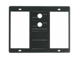 KRAMER INCLUDES 2X CABLE PASS THROUGH INSERTS 2X BLANK INSERTS.