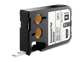 NEWELL-DYMO XTL 0.35 9MM BK/WT POLY CONT TAPE