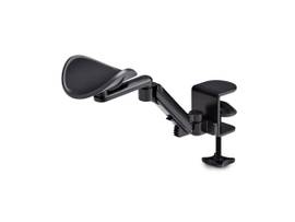 STARTECH ADJUSTABLE ARM REST FOR OFFICE DESK, ERGONOMIC ARM/ELBOW SUPPORT, 360-DEGREE ROTATION, CLAMP-ON/NO DRILL INSTALLATION, BLACK