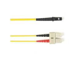 BLACK BOX CORP 62.5 MM FO PATCH CABLE DUPLX, PLENUM, YL, SCMT