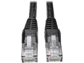 TRIPP LITE 7FT CAT6 GIGABIT BLK SNAGLESS PATCH CABL