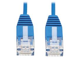 TRIPP LITE CAT6 ETHERNET CABLE ULTRA-SLIM BLUE 1FT