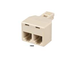 BLACK BOX CORP MOD ADAPTER RJ11 4/6 WIRE STRAIGHTPINNED
