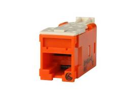 LEGRAND-ORTRONICS HDJACK,CAT6,CLARITY,T568A/B,ORG
