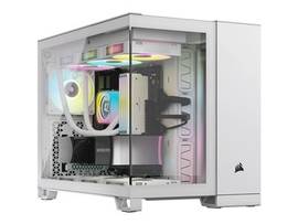 CORSAIR 2500X TEMPERED GLASS MID-TOWER, WHITE
