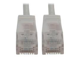 TRIPPLITE CAT6 CABLE SNAGLESS SLIM M/M WHITE 1FT