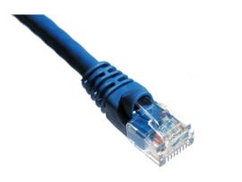 AXIOM 4FT CAT6 UTP 550MHZ PATCH CABLE SNAGLESS MOLDED BOOT (BLUE)
