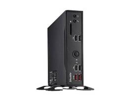 SHUTTLE DS10U - 1.3 LITER FANLESS THIN-CLIENT PC/MEDIA PLAYER, WHISKEY LAKE CELERON 4205U 1.8GHZ, MAX 64GB DDR4 SODIMM, WITH 4GB RAM, 128GB SSD, WIN