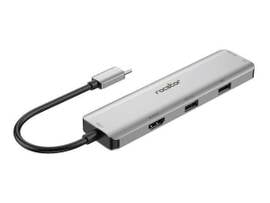ROCSTOR PREMIUM USB-C 5-IN-1 MULTIPORT ADAPTER W