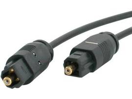This 10ft Toslink optical digital audio Cable provides maximum audio clarity wit