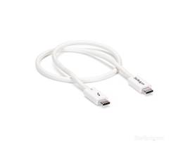 AV Cables - Thunderbolt 3 USB-C (24-pin) (40Gbps) Left Connector - Male Left Gen