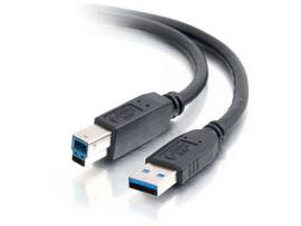 C2G 2M USB 3.0 A MALE TO B MALE CABLE 6.5FT