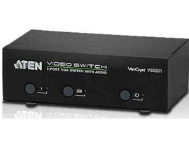 2-PORT VGA/AUDIO SWITCH W/RS232