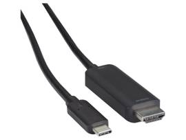 BLACK BOX CORP USBC TO HDMI 2.0 CABLE, 4K60, HDR, 10FT
