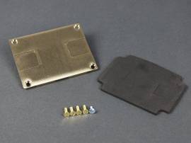 LEGRAND-WIREMOLD BRASS DATA SLIDE PLT