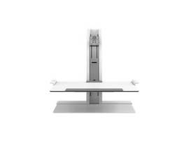 HUMANSCALE QUICKSTAND-SNGL MTR/HVY, STAND BASE(WHT)
