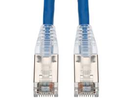 40ft RJ-45 (Male) to RJ-45 (Male) Shielded Straight Blue Cat6A STP PVC Copper Pa