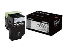 LEXMARK TONER 700H1 BLK