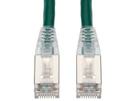 40ft RJ-45 (Male) to RJ-45 (Male) Shielded Straight Green Cat6A STP PVC Copper P