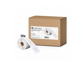NU-TONE 4X2INCH THERMAL TRANSFER LABELS