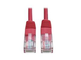 TRIPP LITE CAT5E 350MHZ RED MOLDED PATCH CABLE RJ45