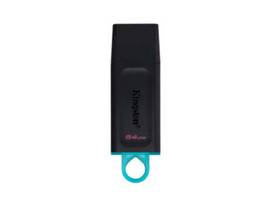 KINGSTON 64GB USB3.2 GEN 1 DATATRAVELER EXODIA (BLACK + TEAL) - 2 PIECES