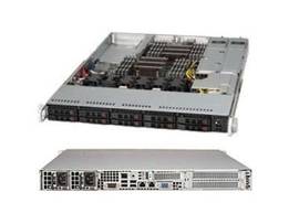 SUPERMICRO BLACK 1U SC116 WIO CHASSIS W/ REDUNDANT 750W POWER