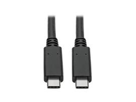 TRIPP LITE USB C CABLE USB 3.1 5A 10GBPS USB-IF 3FT