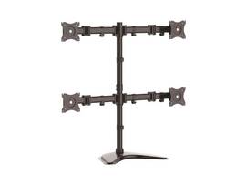MONITOR STAND QUAD DESKTOP STEEL