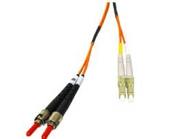 LEGRAND-ORTRONICS QS 50FT LC ST 62.5 3.0 DPX PVC