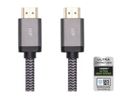 MONOPRICE 8K CERTIFIED BRAIDED ULTRA HIGH SPEED HDMI CABLE - HDMI 2.1_ 8K@60HZ_
