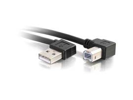 C2G 1M USB 2.0 RIGHT ANGLED A TO B M/M