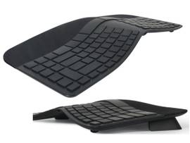 SCULPTED ERGONOMIC WIRED KEYBOARD FOR PC - US ENGLISH - BLACK - USB