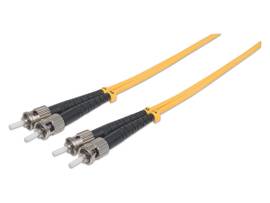 FIBER OPTIC PATCH CABLE, DUPLEX, SINGLE-