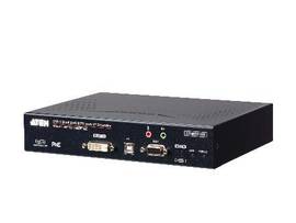 DVI DUAL LINK KVM IP TRANSMITTER SFP POE