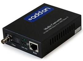 AddOn 10/100/1000Base-TX(RJ-45) to 1000Base-BXU(ST) BiDi SMF 1490nm/1550nm 60km