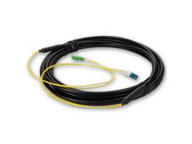 AddOn 3m LC (Male) to LC (Male) OS2 Straight Black Duplex Fiber OFNR (Riser-Rate