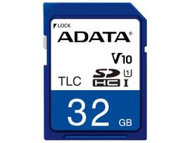 ADATA  CARD  SD CARD  3D TLC  032G  -40-85C  3K P/E CYCLE, WITH SMARTT, PRICE SAME AS 8G A+SLC