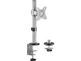 ROCSTOR ERGOREACH EP12 PREMIUM SINGLE ALUMINUM MONITOR MOUNT, C-CLAMP & GROMMET -SUPPORTS UP TO 34 DISPLAY, 17.6 LB /SCREEN-VESA 75X75 &