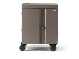 BRETFORD 16X CUBE CART, PRE-WIRED USB-C, CHAMPAGNE