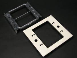LEGRAND-WIREMOLD 2-GANG DEVICE PLATE-IVORY