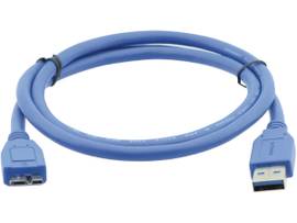 KRAMER CABLE USB3.0 MICRO B MALE TO TYPE A MALE 15FT