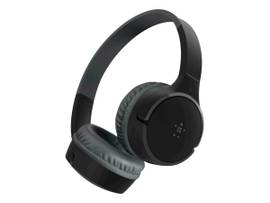 BELKIN SOUNDFORM KIDS HEADPHONES, BLACK (RETAIL)