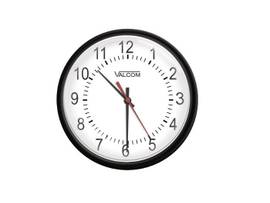 VALCOM 16IN ROUND WIRELESS CLOCK, SURFACE MOUNT